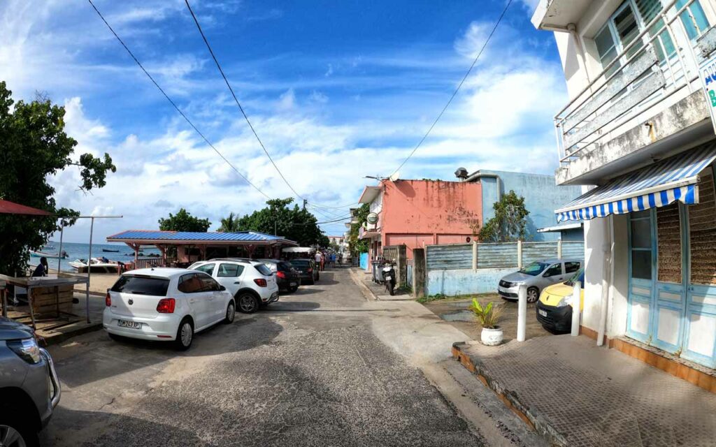La strada principale di Sainte-Luce, Martinica