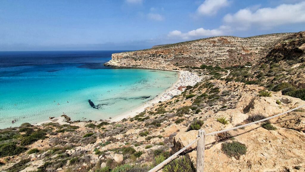 Spiaggia isola dei Conigli, Lampedusa